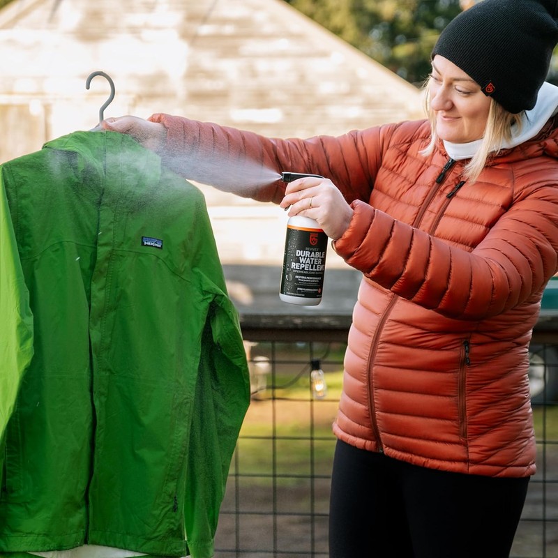 GEAR AID Revivex Durable Water Repellent (DWR) Spray for Waterproofing,