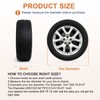 Kayme Rv Tire Covers 4 Pack, Travel Trailer Camper Truck