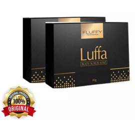 Fluffy Luffa Exfoliating Body Scrub Soap REMOVE DEAD SKIN CELL And Dirty2+