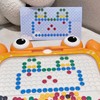 Magnetic Dot Drawing Board Cute Crab Shaped Doodle Board Educational