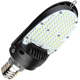 115W LED Shoebox Corn Retrofit Lamps, Rotatable E39 Mogul Base, 5000K 15500 LM (400-500W MH Equiv.) 180° Commercial LED Paddle Bulb for Retrofitting Parking Lot Wall Pack Flood Lighting Fixtures