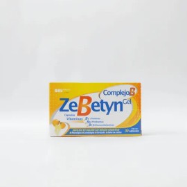 Complejo B Vitaminas B1, B6 Y B12 Caja Con 30 Cp Gel Pharma Sabor No