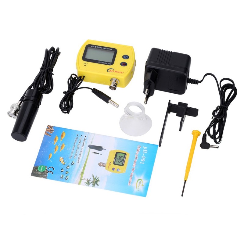 TopHomer Digital pH Meter Water Quality Tester Measurement Quick Calibration