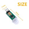 ARCELI 2PCS Mini Infrared PIR Sensor Detector Module for Arduino