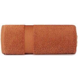 Sue Rossi 100% Egyptian Combed Cotton Bath Towels, Very Soft, Plush, fluffy & Absorbent, Quick Dry 600gsm Thick Bathroom, Shower or Guest Room, 70cm x 125cm. (Orange, Cotton)