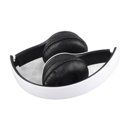 P47 Headset Multifunction Foldable Wireless Sports Headphone with HiFi Stereo Sound, Technology, and Ergonomic Design for Home Office Travel (White)