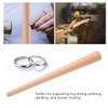 Brrnoo Mandril de Anillo de Madera, Mandril de Anillo, para