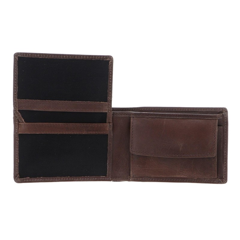VOi City Cowboy PEA Wallet XS Brown, brown, Fashionable