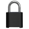 Master Lock 878 Powder Coated Black Zinc Resettable Combination Padlock