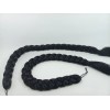 Bootleg Par De Trenzas Cabello Sintético 55 Cm Color Negro