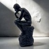 SHTWX Resin The Thinker Thinking Man Statue Sculpture Frgurine Gift