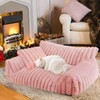 Cute Cat Couch Bed for Indoor Cats, Fluffy Cat Sofa