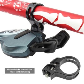 ECSiNG Bike Shifter Clamp Replacement Compatible with Sram X7 X9 X0 XX X01 XX1 Releases Shifter Aluminum Alloy Shifter Trigger Bar Clamp 45x32x12mm Black