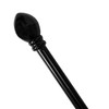 Bulk Buy of 12 Panacea 87102 Garden Fence Posts, Black,
