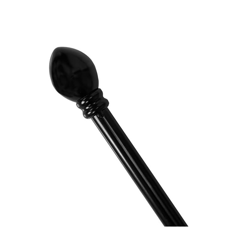 Bulk Buy of 12 Panacea 87102 Garden Fence Posts, Black,