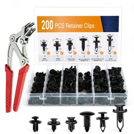 Mumicol Professional Clip Removal Pliers Set with 200PCS Push Pin Rivets