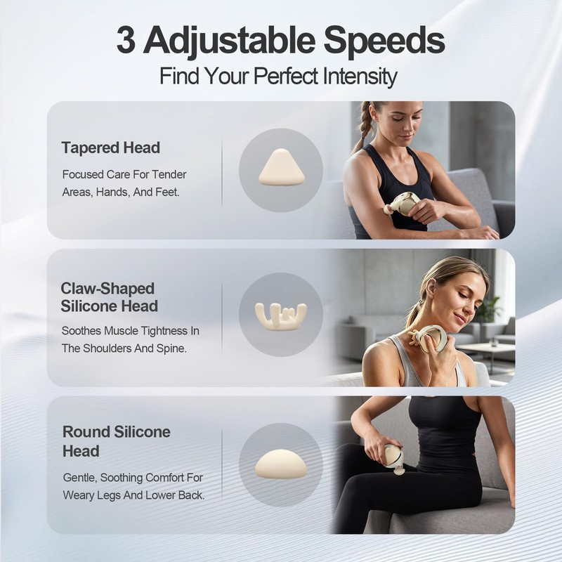 Super Mini Massage Gun Deep Tissue, Percussion Muscle Massager for