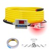 Cupohus Heat Tape for Water Pipes 15FT, Self-Regulating Digital Display