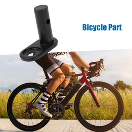 A ABSOPRO Bicycle Trailer Coupler Attachment Bike Trailer Hitch Metal Set of 1