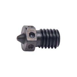 1piece Hardened Steel Nozzle M6 Nozzle 0.25/0.4/0.5/0.6mm for 1.75mm V6 Hotend Prusa Printing PEI PEEK or Carbon Fiber Filament use (1x 0.5mm)