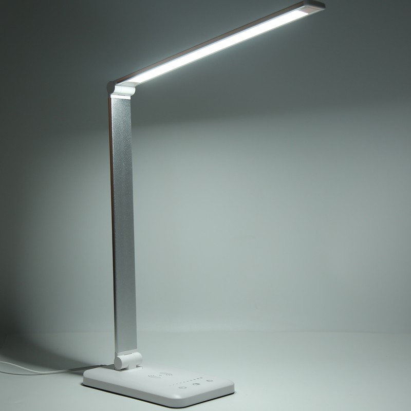 LED Desk Lamp 5 Levels Touch Control USB Eye Protection