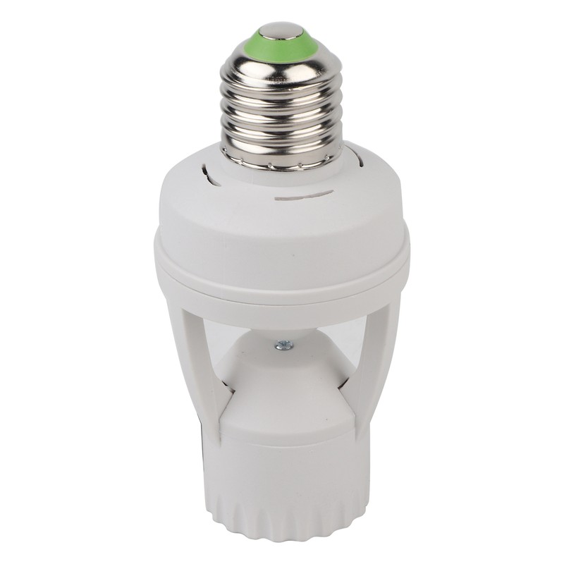 E27 LED Lamp Bulb Holder Light Switch Socket Adjustable Infrared