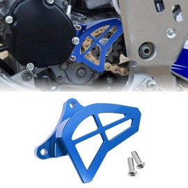 Canitu Blue Sprocket Guard Cover,CNC Billet Aluminum Engine Sprocket Cover Case Saver Guard Protector Crankcase Replacement for Yamaha YZ125 1993-2004
