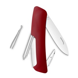 Navaja Swiza POLISHED Standard D02, 6 funciones, rojo oscuro