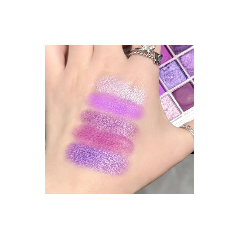 Paletas de Sombras de Ojos 9 Coloridas Profesionales Paletas de