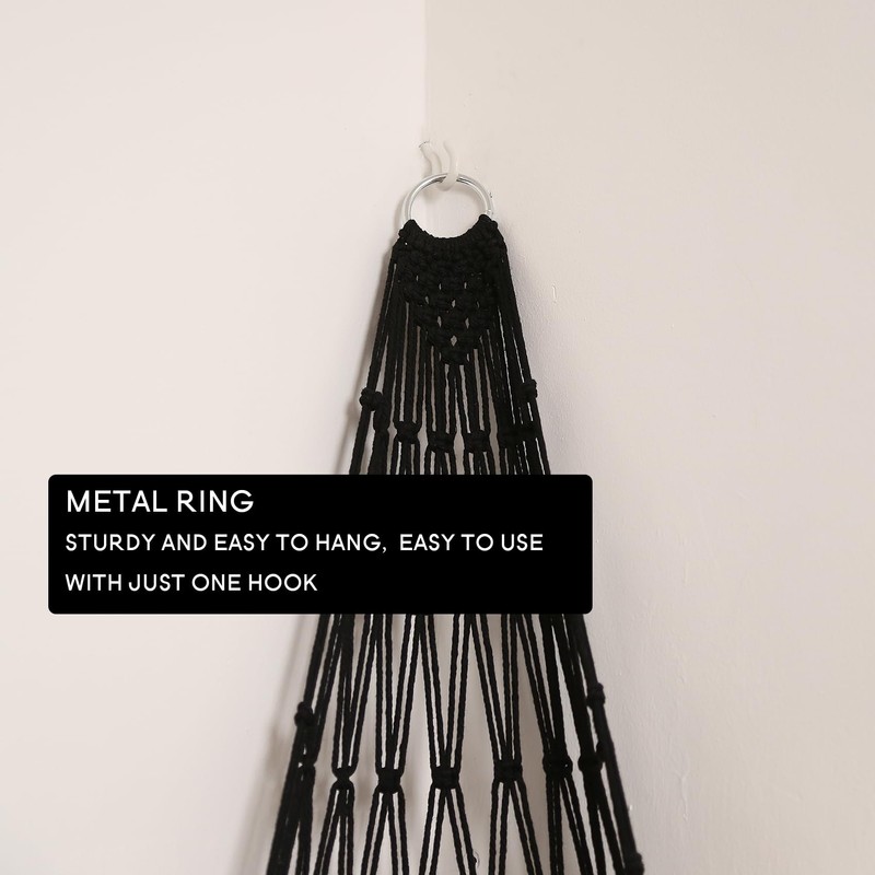 Amdermi Stuffed Animal Hammock Corner Hanging Net for Stuffy Animal