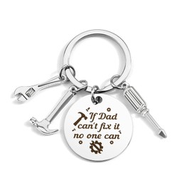 Hoosmoon Dad Gifts from Daughter Son Father's Day Gifts for Dad Keyring Birthday Gift Daddy Gift Daddy Presents Christmas