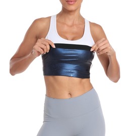 Neodelusion Waist Trimmer Sweat Waist Trainer Neoprene-Free Sauna Belt Wrap Tummy Workout Belt Stomach Wraps for Women