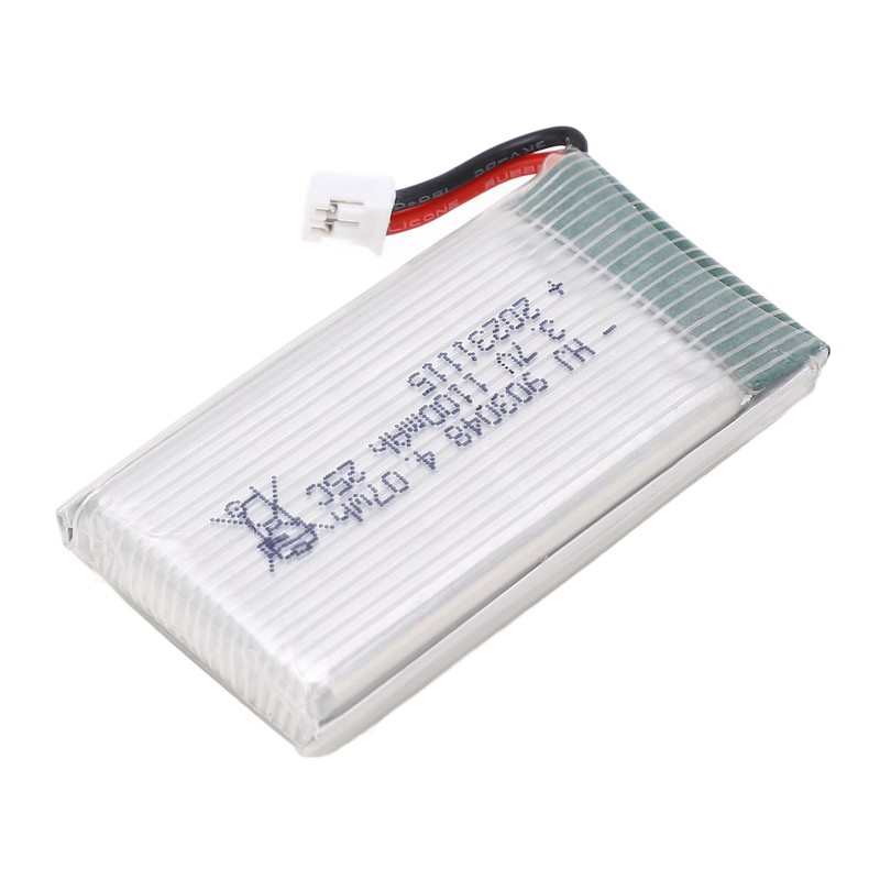 3.7V 1100mAh Battery With PH2.0 Connector Drone Flight Battery Li