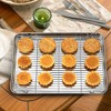 Wildone Baking Sheet & Rack Set [2 Sheets + 2
