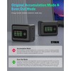 Rszfnjxry Osmo 360 Battery(2 Packs) with 27W Fast Intelligent Bi-Directional