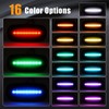 NEIFILES 4PCS RGB LED Side Marker Lights Compatible with 2003-2009