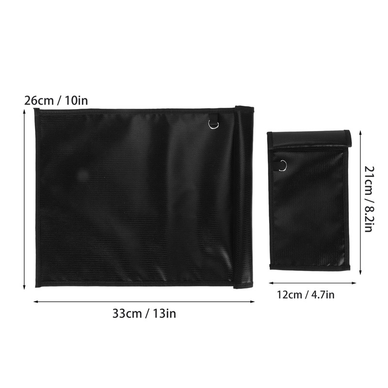 2pcs Faraday Bag for Phones and Car Keys Signal Blocking