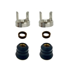 Juego de 2 puntas para Harbor Freight Titanium Plasma para 45 TI-PC45 IPT-45 56255 56811/65 Antorcha TI-PC65 iPT-65 58895