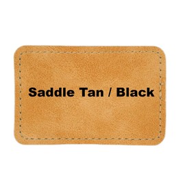 Parches rectangulares de piel sintética para sombreros, de 3 x 2 pulgadas, con parches adhesivos de piel sintética para sombreros, suministros de láser para costura y reparación de tela personalizada,