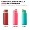 Silicone Boot Set Accessories for Owala Water Bottle 40 oz,