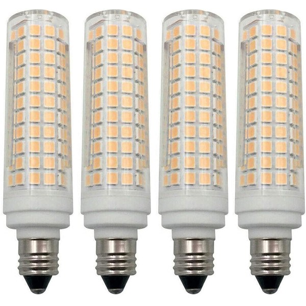Edearkar 15W E11 LED Bulb Dimmable 136LEDs 150W Halogen Bulbs