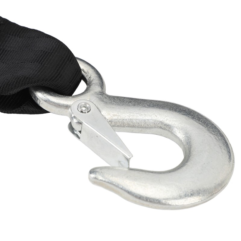 Heavy Duty Winch Strap with Hook 3500lb Load Boat Trailer
