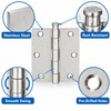 Stainless Steel Door Hinges 1/2/3/4 Inch – Universal Furniture Cabinet