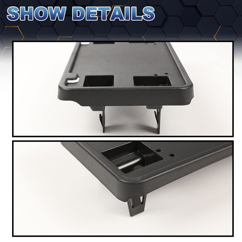 PIT66 Bumper License Plate, Compatible with 2015-2017 Ford F150 Front