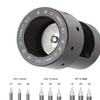 KAYBOBEZK Tungsten Electrode Sharpener Grinder TIG Welding Rotary Tool, ALUMINUM
