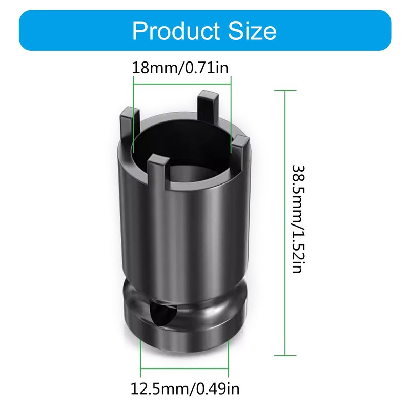 Efficient Power Tool Accessory Angles Grinder Wrench with Secure 4