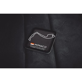 Monaco Circuit De Monte Carlo Coaster - GP Racing Track Layout - Formula - Moto - Grand Prix Souvenir - Gift Ideas - Motorsport Art Decor - Race Enthusiast Memorabilia - Coffee Tea Square Placemat