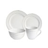 American Atelier Olivia Round 16 Piece Dinnerware Set 4 Dinner