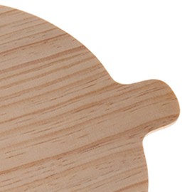 Bothyi 2 Pieces Pizza Peel Pizza Baking Accessories Half Round Baking Tool Solid Wood Pizza Board Pizza Oven Special Tool for Cheese