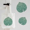 FINGERINSPIRE Mandala Leaf Stencils Decoration Template 30x30cm/11.8x11.8inch Plastic Large Leaf